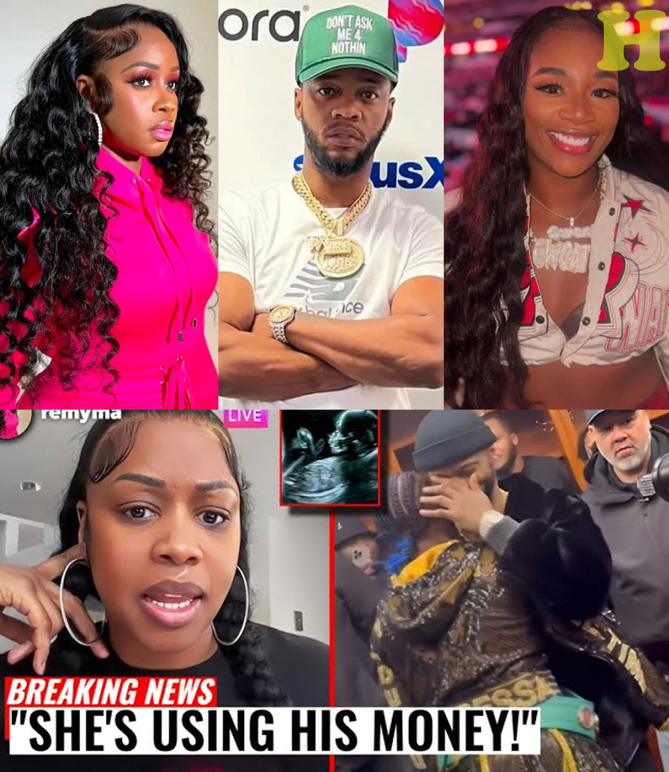 Remy Ma GONE MAD | Claressa Shields CONFIRMS Pregnancy With Papoose’s Baby!