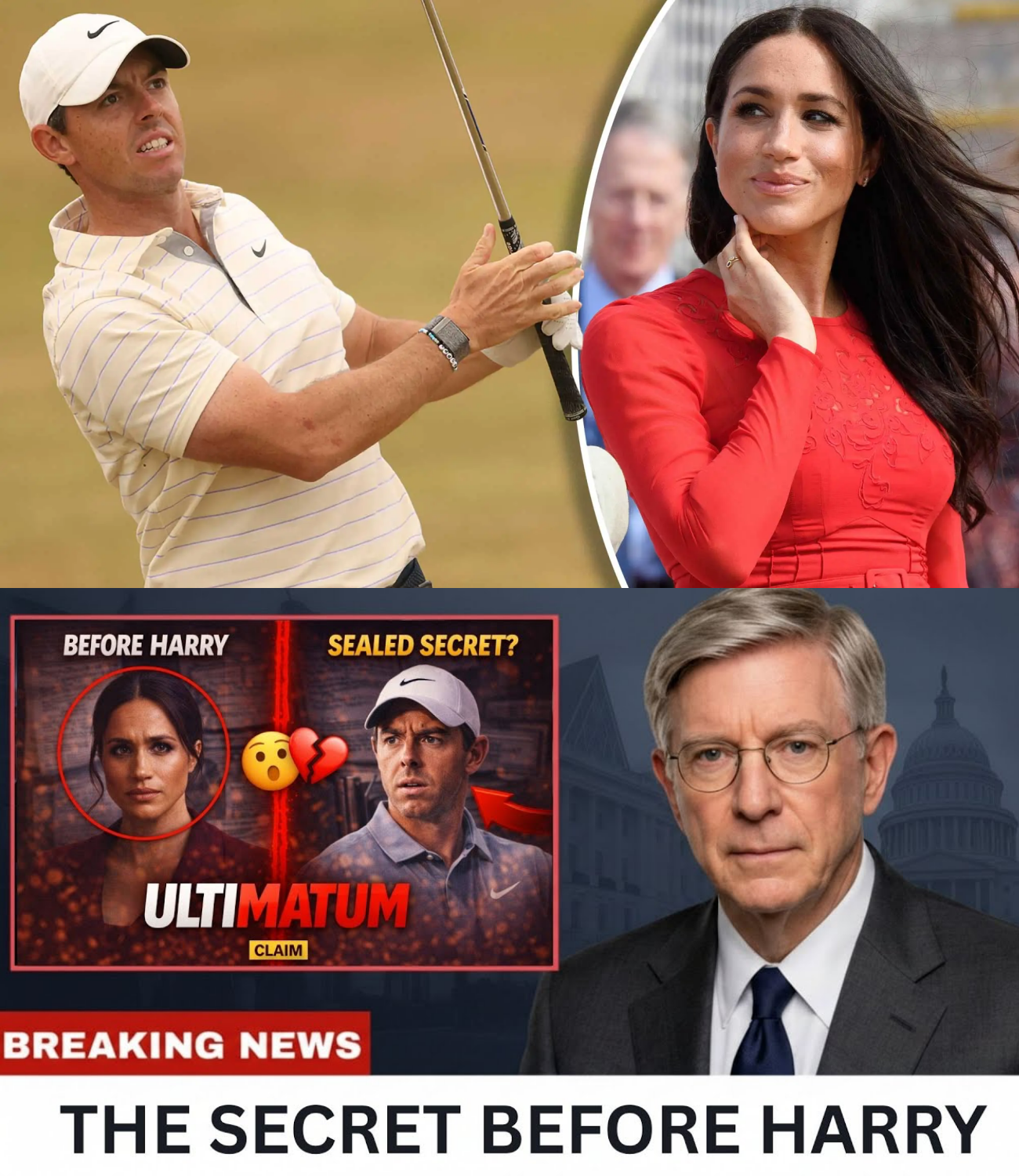 JUST NOW: Sealed Evidence Reveals Meghan Markle & Rory McIlroy Secret Before Harry