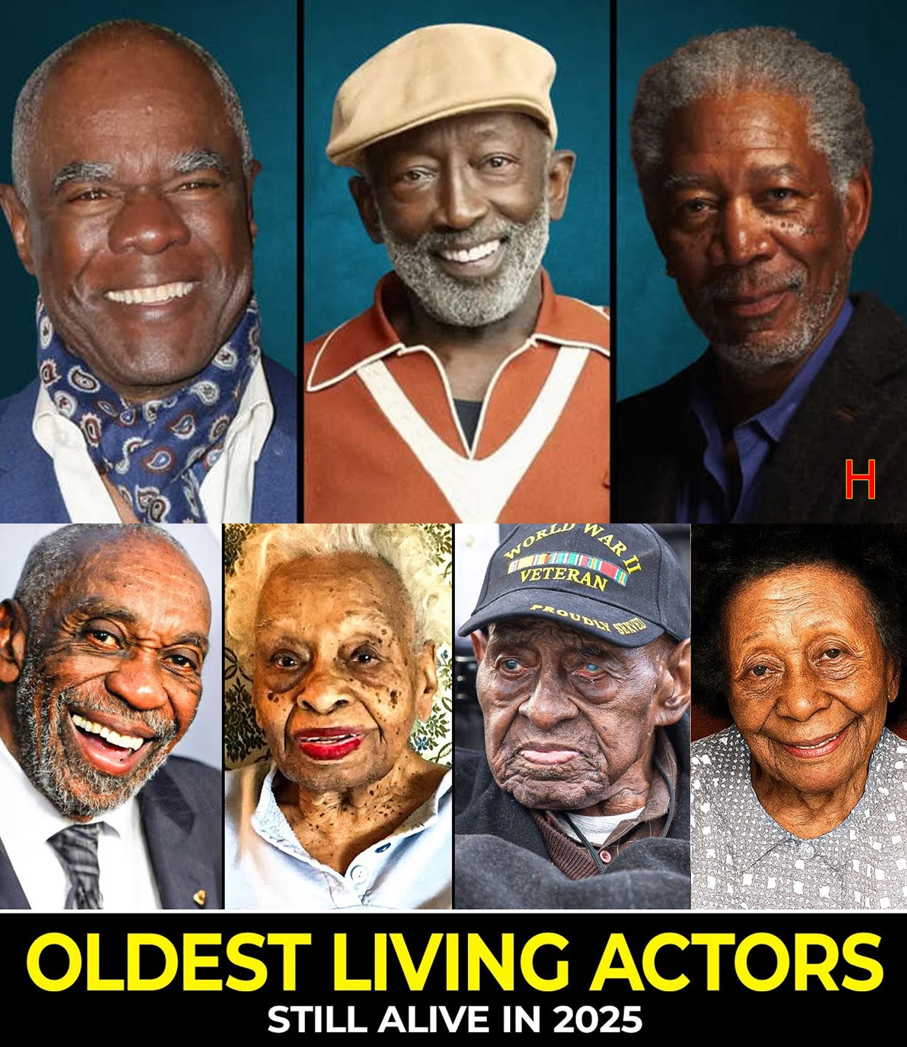 15 Oldest Black Actors Who Are Over 80 to 100 Years Old (2025)