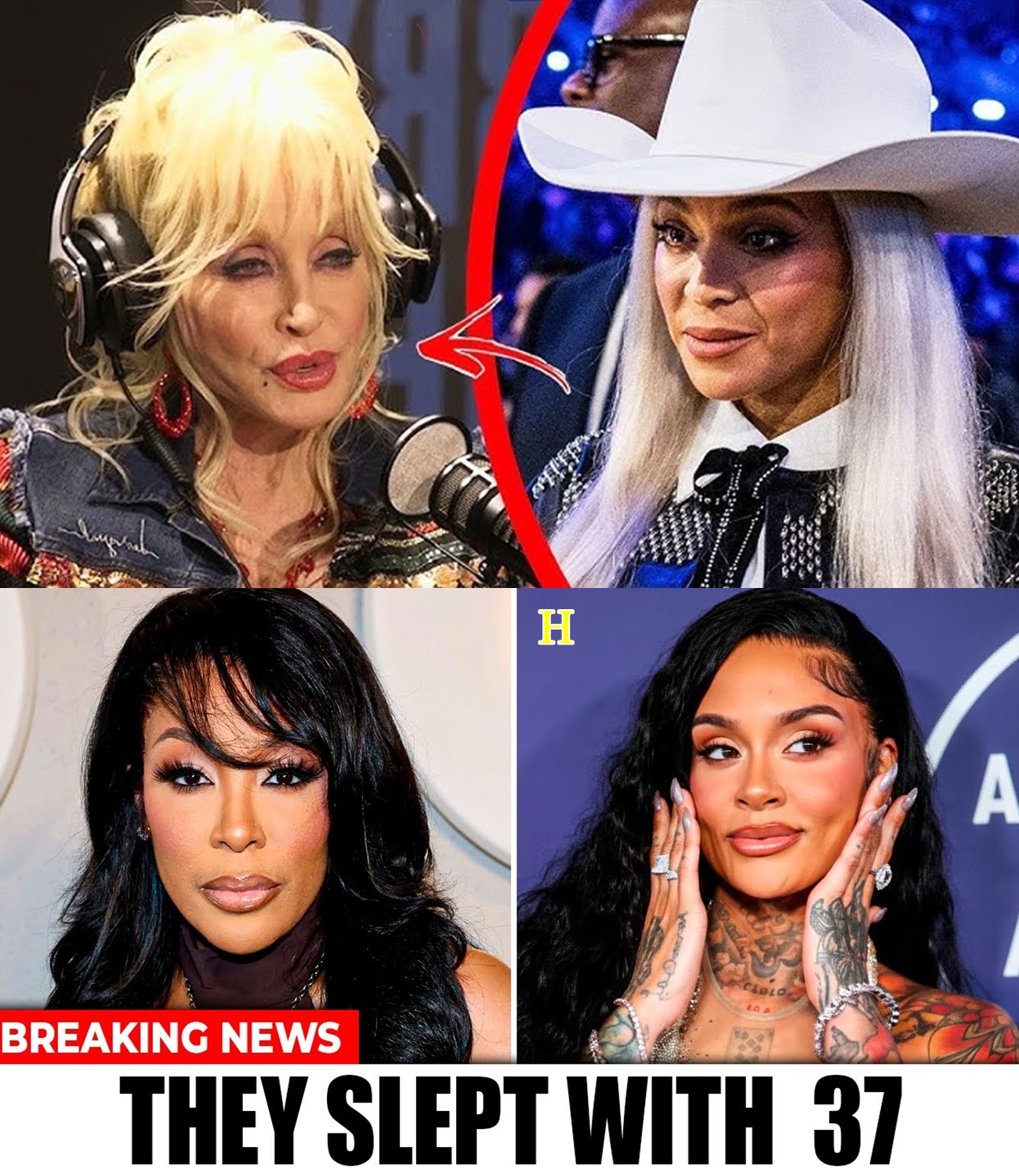 17 Female Country R&B Stars Who Slept With Everyone