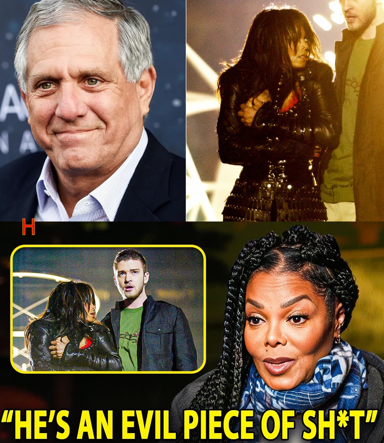 Janet Jackson’s Comeback Tour Was Sabotaged By Les Moonves… The Paper Trail Is SHOCKING