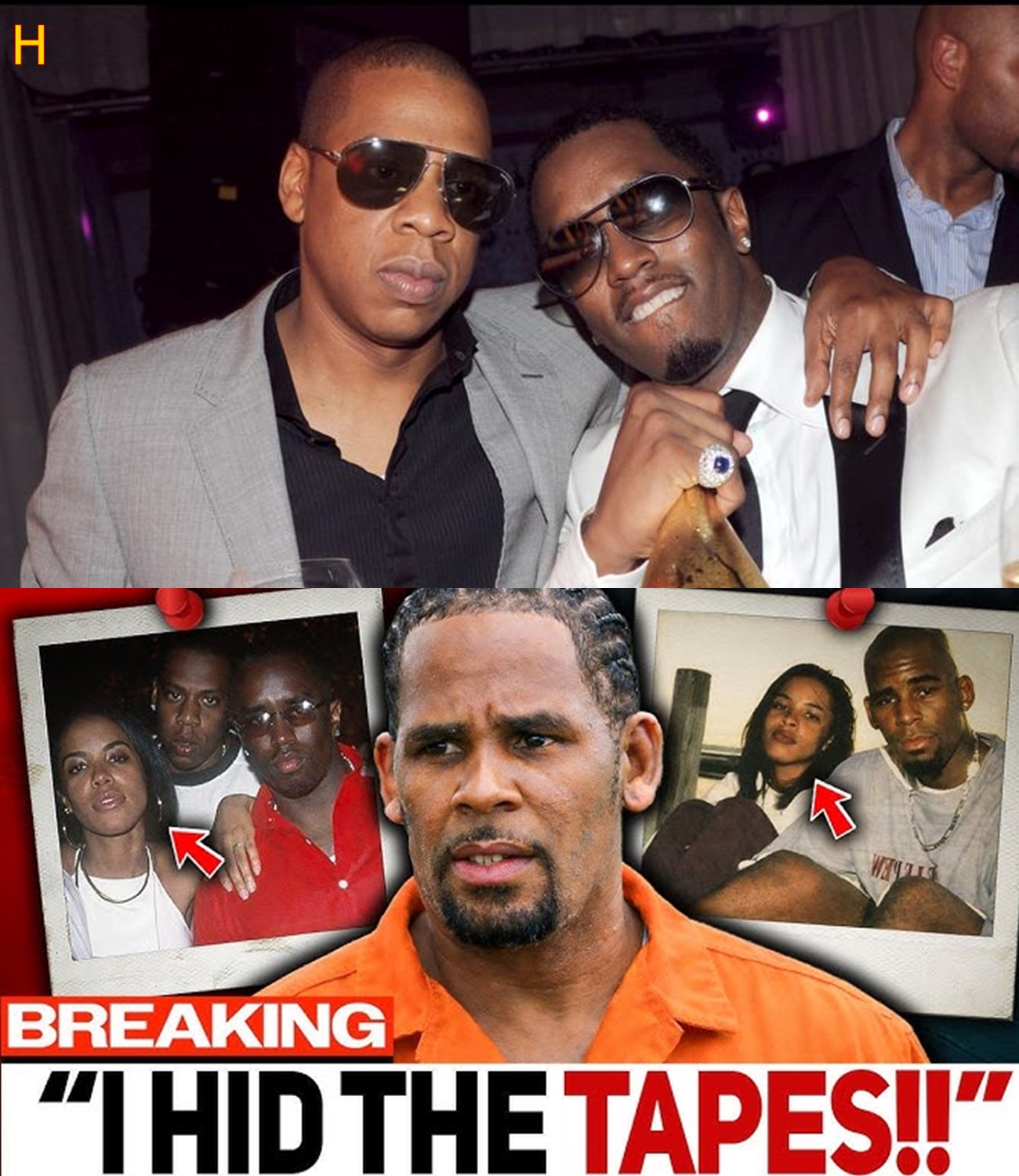 Diddy & Jay-Z SILENT After R. Kelly Drops BOMBSHELL From Jail! (He Spilled EVERYTHING!)