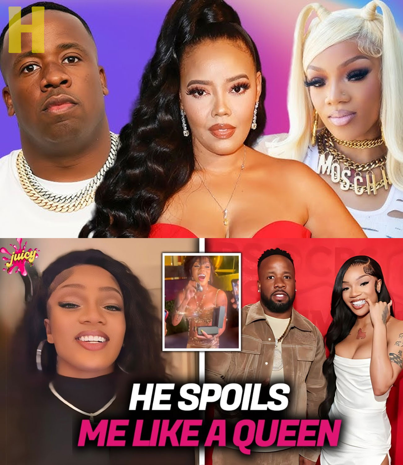 GloRilla CONFIRMS Yo Gotti Is Her New SUGAR D@DDY| Angela DUMPED Yo Gotti.