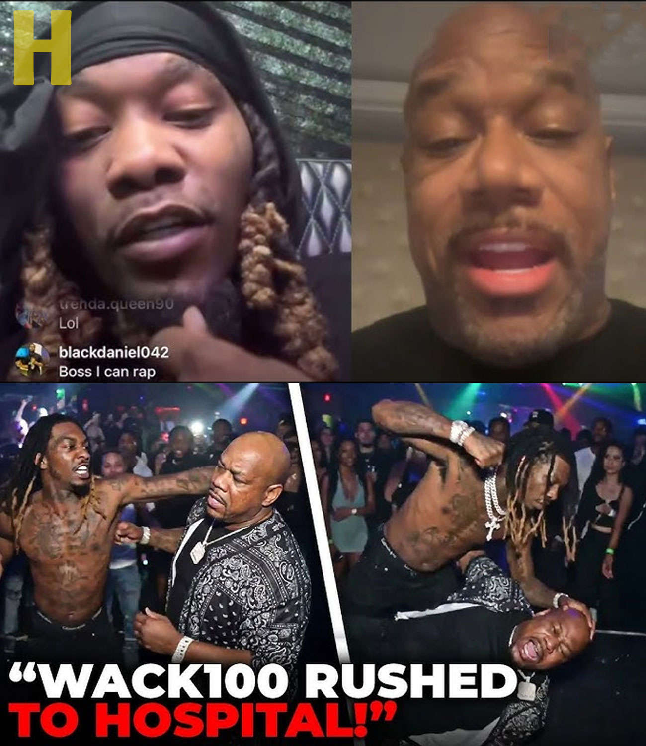 Offset Attacks Wack100 For Finessing Him Out Of Millions.