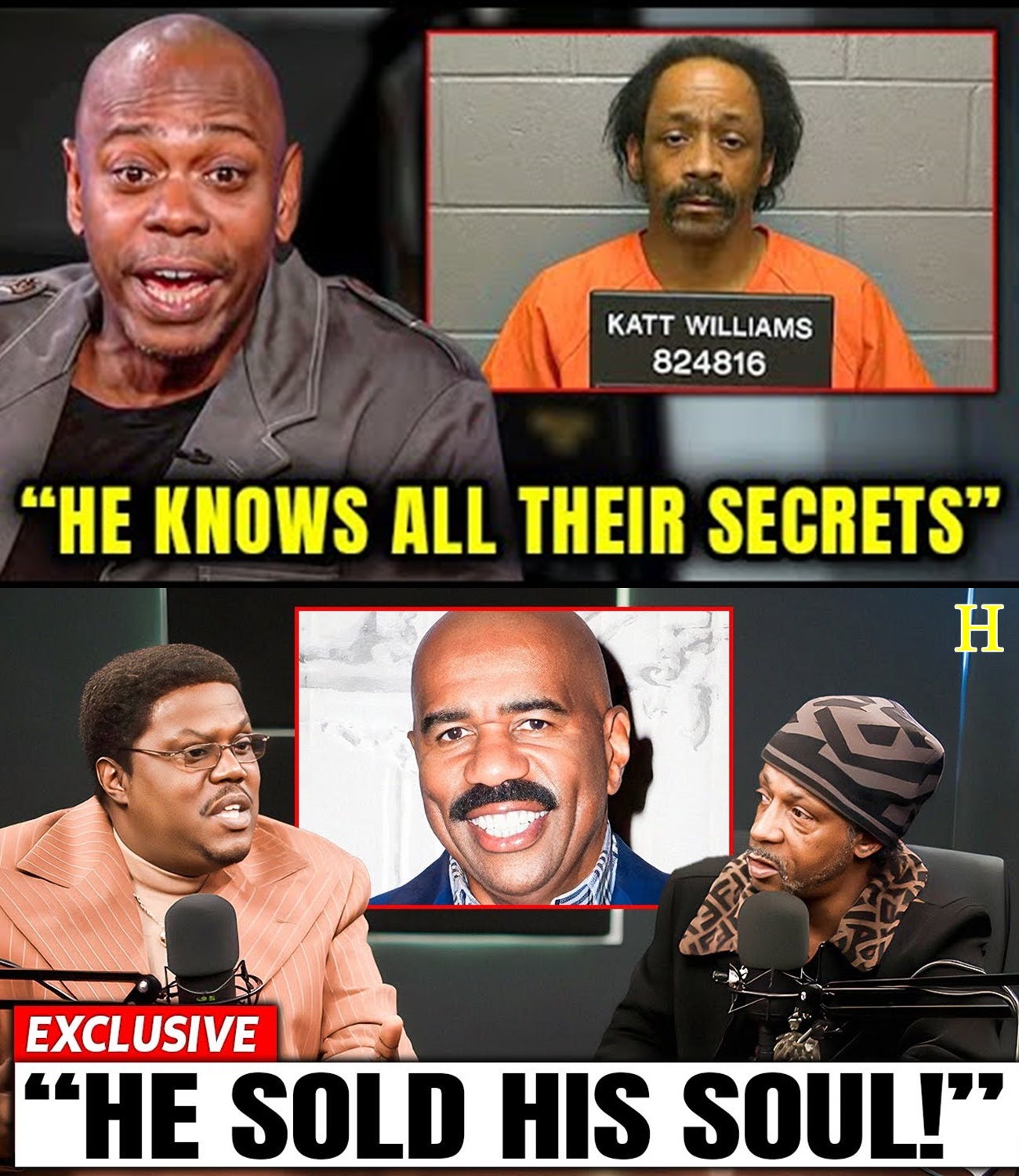 7 Comedians Who EXPOSED Steve Harvey’s EVIL Rise To Fame