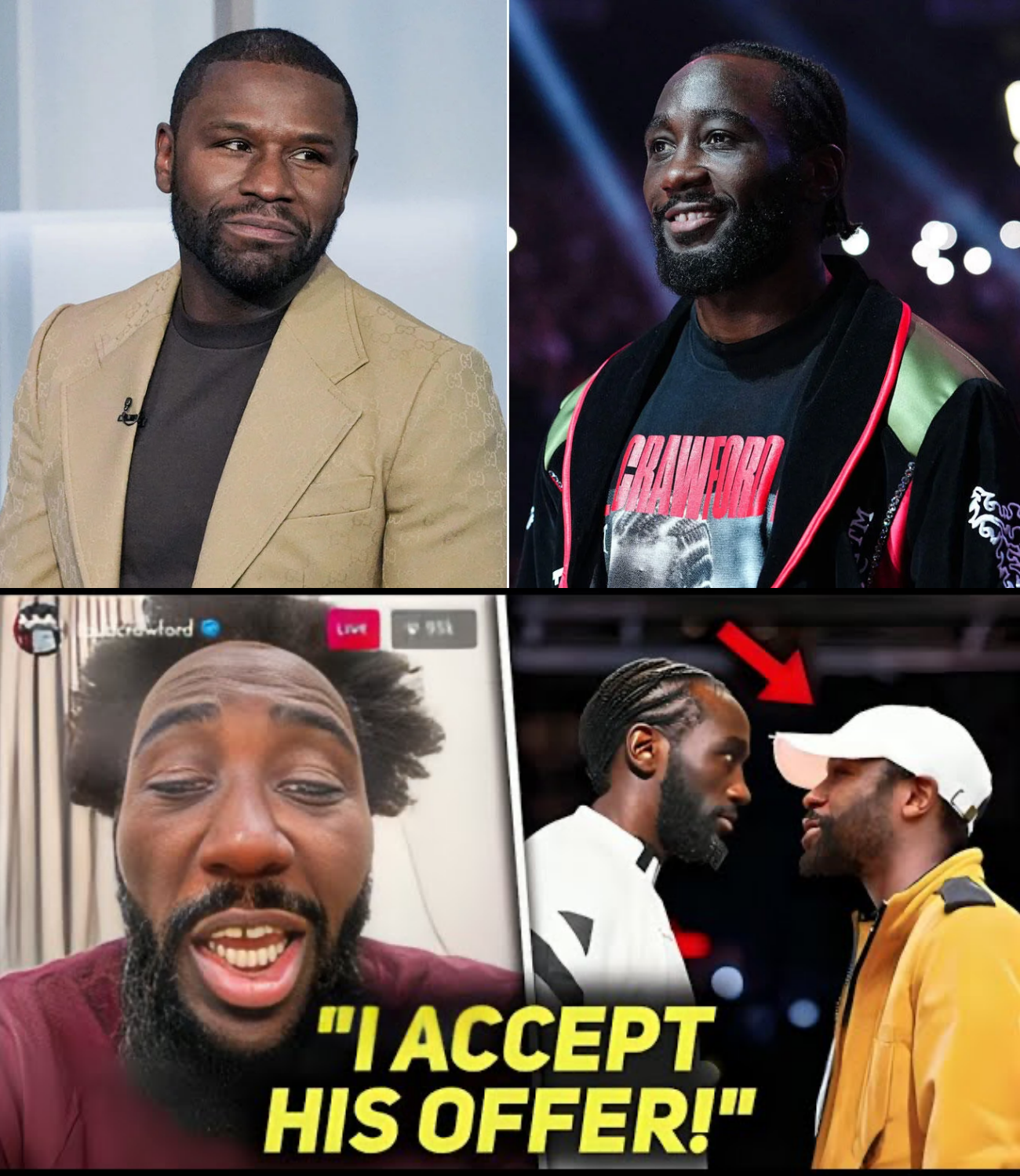 Terence Crawford Finally RESPONDS To Floyd Mayweather CALLING Him Out