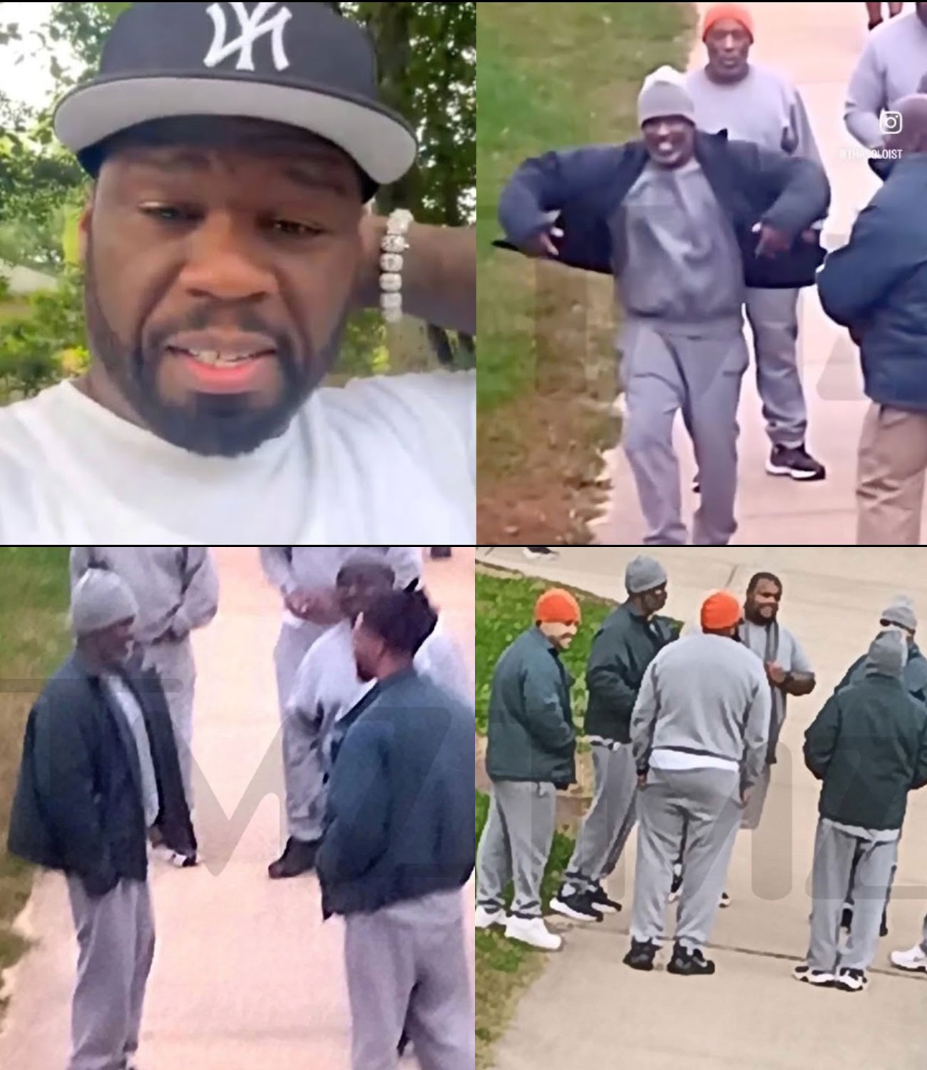 BREAKING: 50 Cent REACTS To Diddy Getting Caught D:rinking & Dancing In Jail.