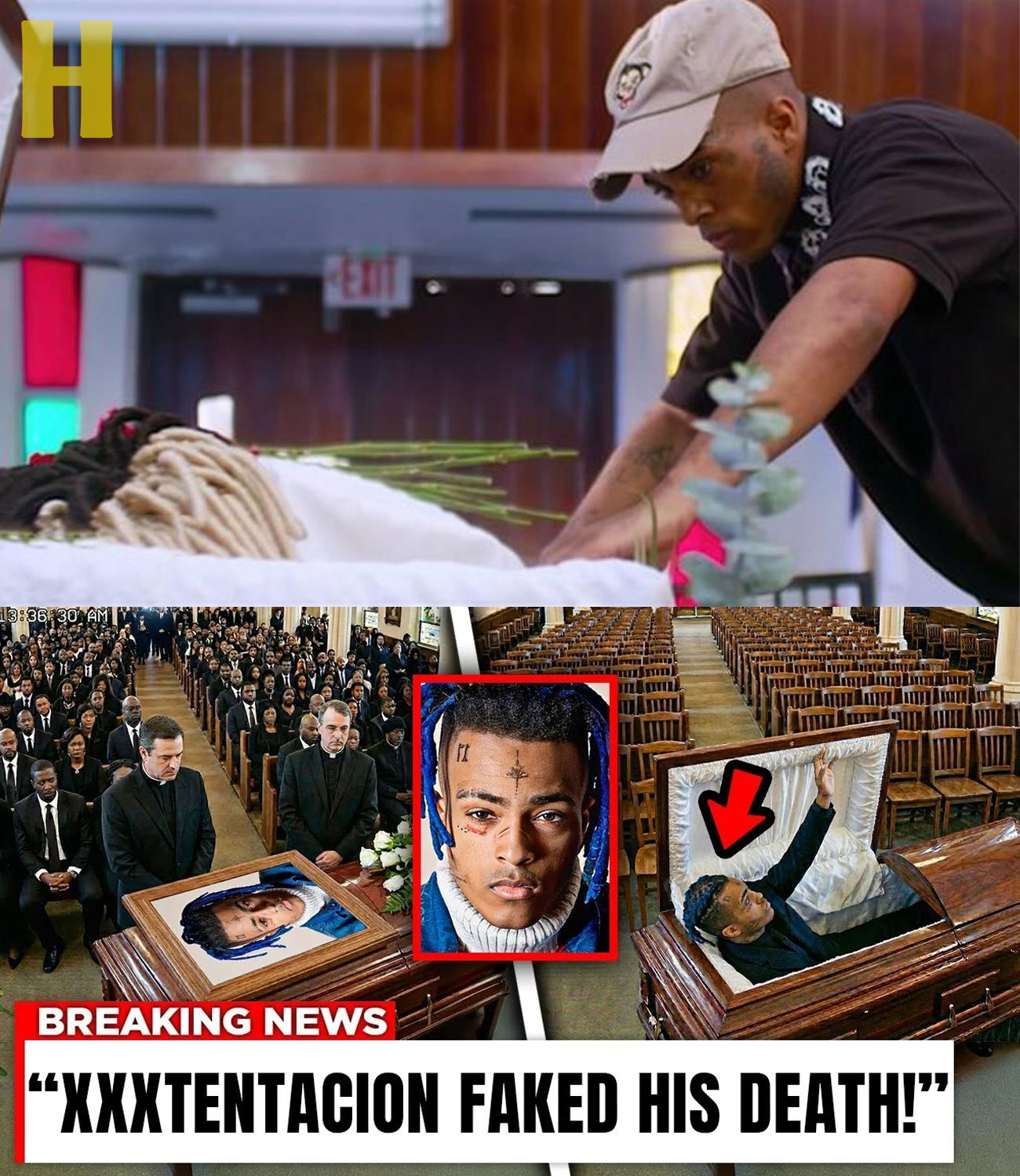 Rappers Filmed Alive At Their Own Funerals! (Leaked Footage)
