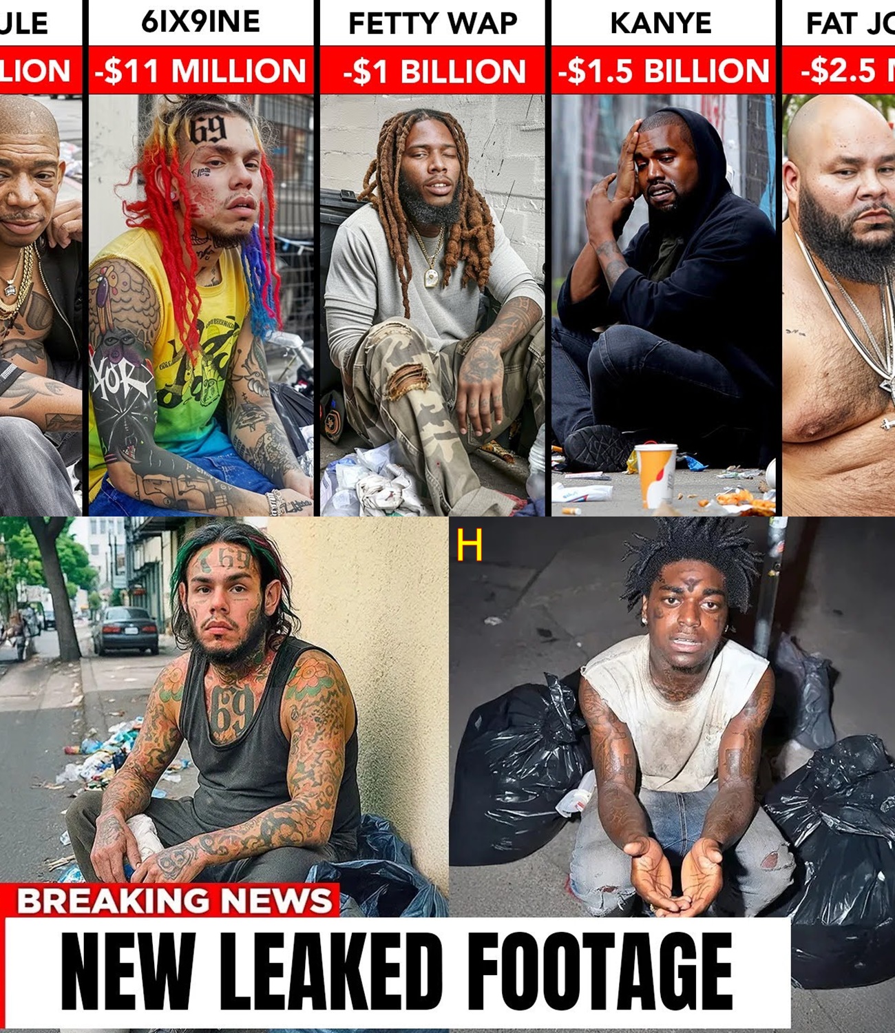 All Rappers Who Secretly Live on the Street.