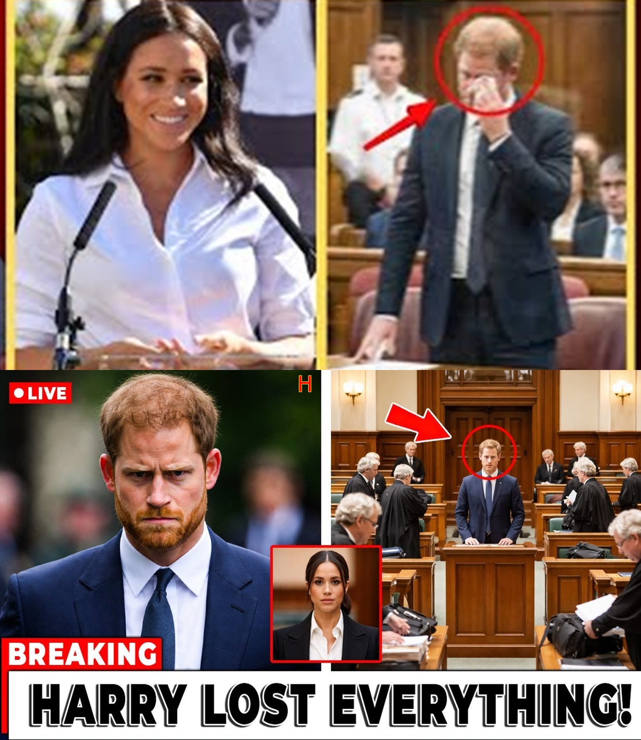 5 MINUTES AGO: Harry GOES NUTS In Court As Legal Team QUITS – “Harry Just Lost It All!”