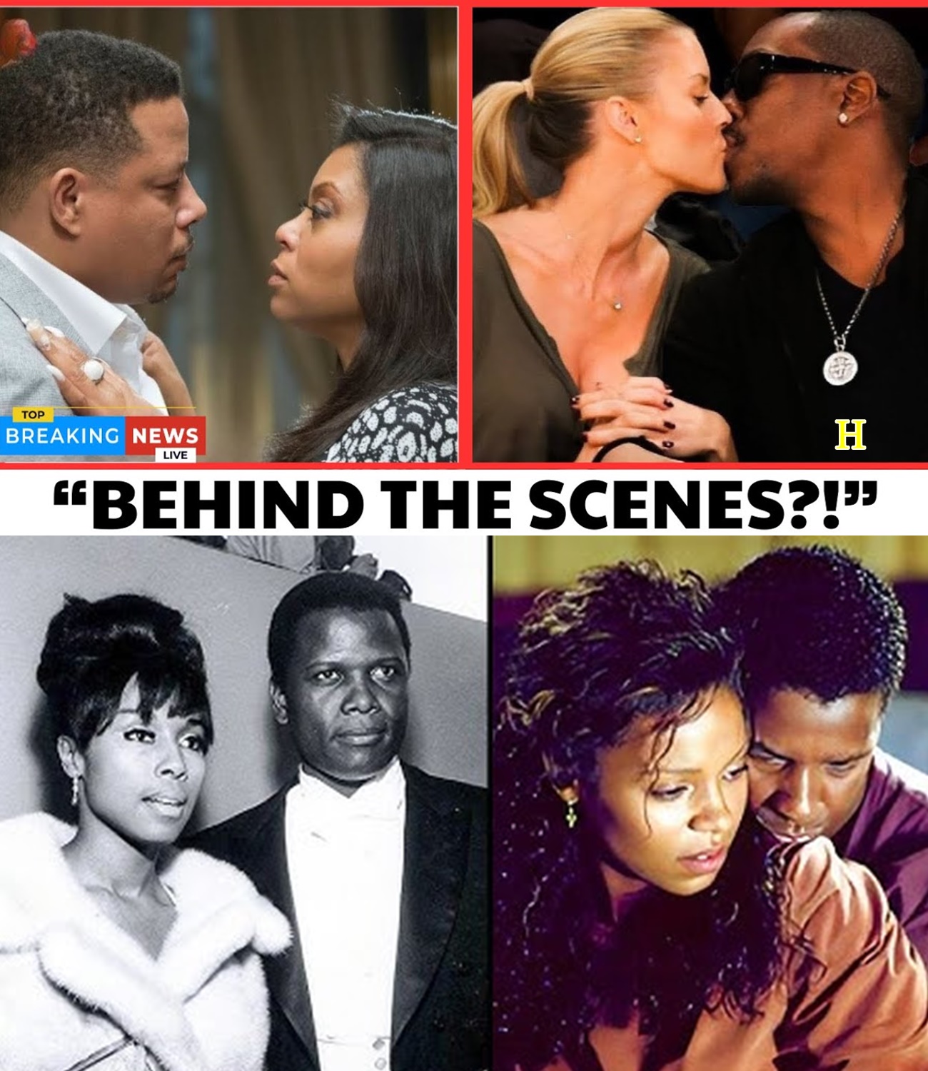 Black Actors Who Cheated With Their Co Stars On Set