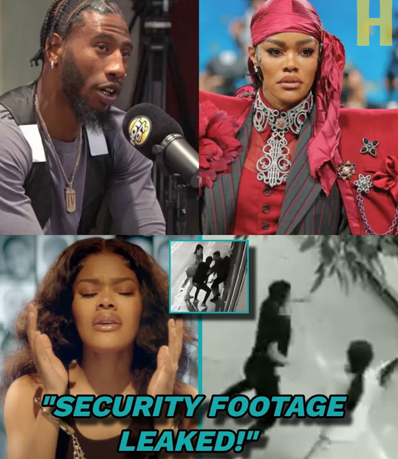 Teyana Screams as Aaron & Iman’s Driveway Fight Turns V!0LεNT — Security Footage Leaked!