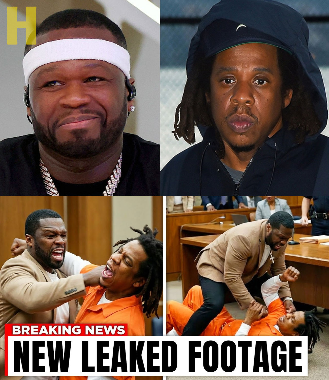 50 Cent CONFRONTS Jay-Z In Court After Leaking His Ritual Footage!