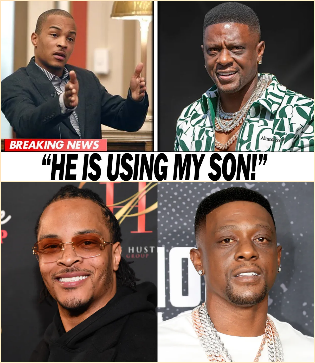 Implosion: T.I. Sues Boosie as King Harris’s Jail Ambush and Leaked Tape Shatter the Harris Dynasty