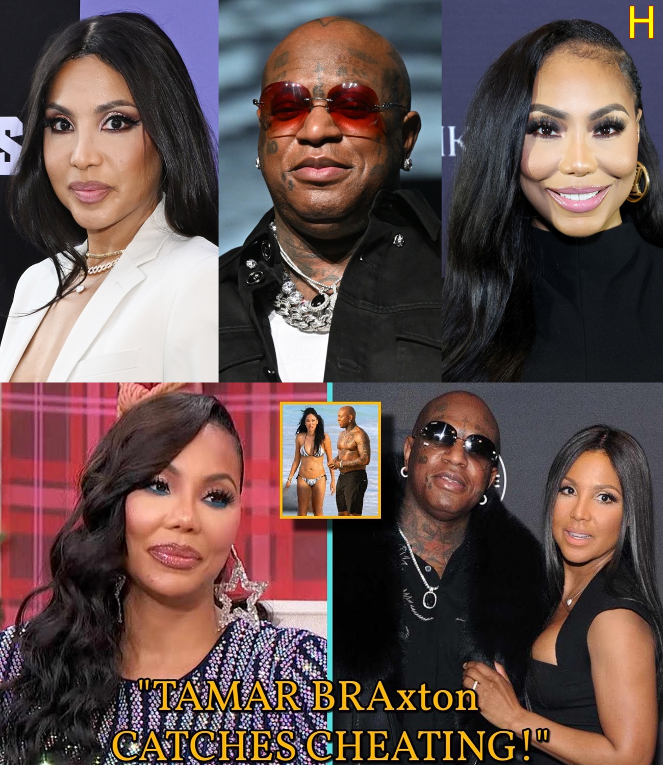 Tamar Braxton Catches Birdman & Kimora Lee Cheating — Shocking Reveal!