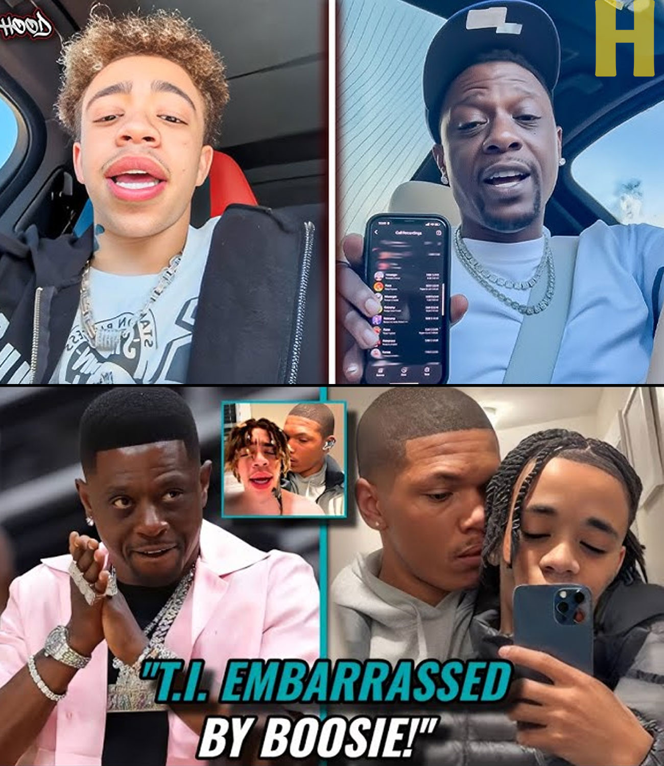 Boosie DRAGS T.I. After King Harris’ Private Video LEAKS!