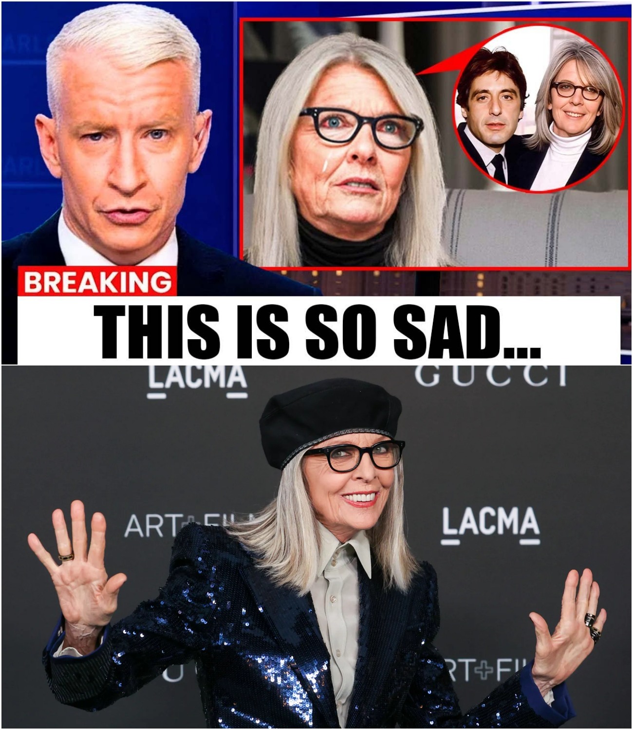 THE ULTIMATUM AND THE UNSPOKEN TRUTH: Diane Keaton’s Heartbreaking Final Revelation About Her 15-Year Love With Al Pacino.