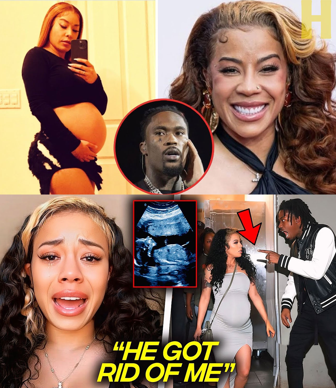 Keyshia Cole Announces New Baby With Hunxho| Hunxho Dumps Her IN PUBLIC.