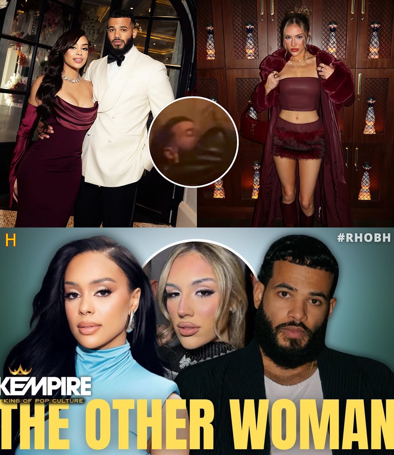 Desmond Scott Caught Kissing Other Woman Amid Kristy Sarah Divorce