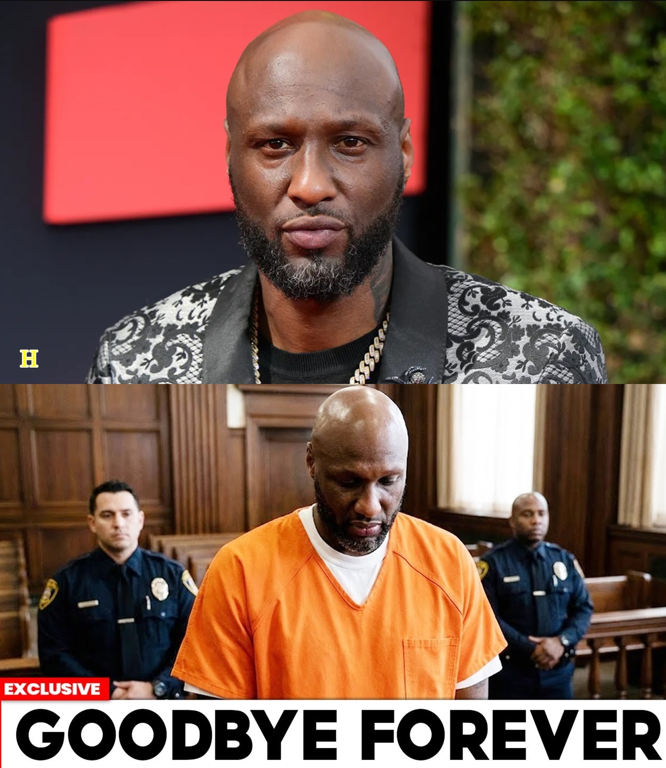 New Footage Of Lamar Odom In Court Goes Viral
