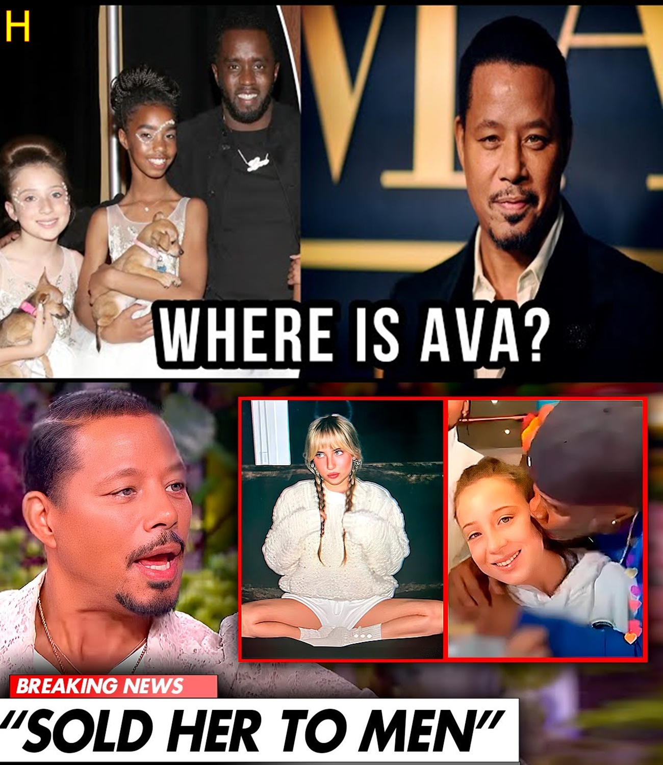 Terrence Howard Reveals What Really Happened To Diddy’s Adopted Daughter| Diddy SOLD Her?