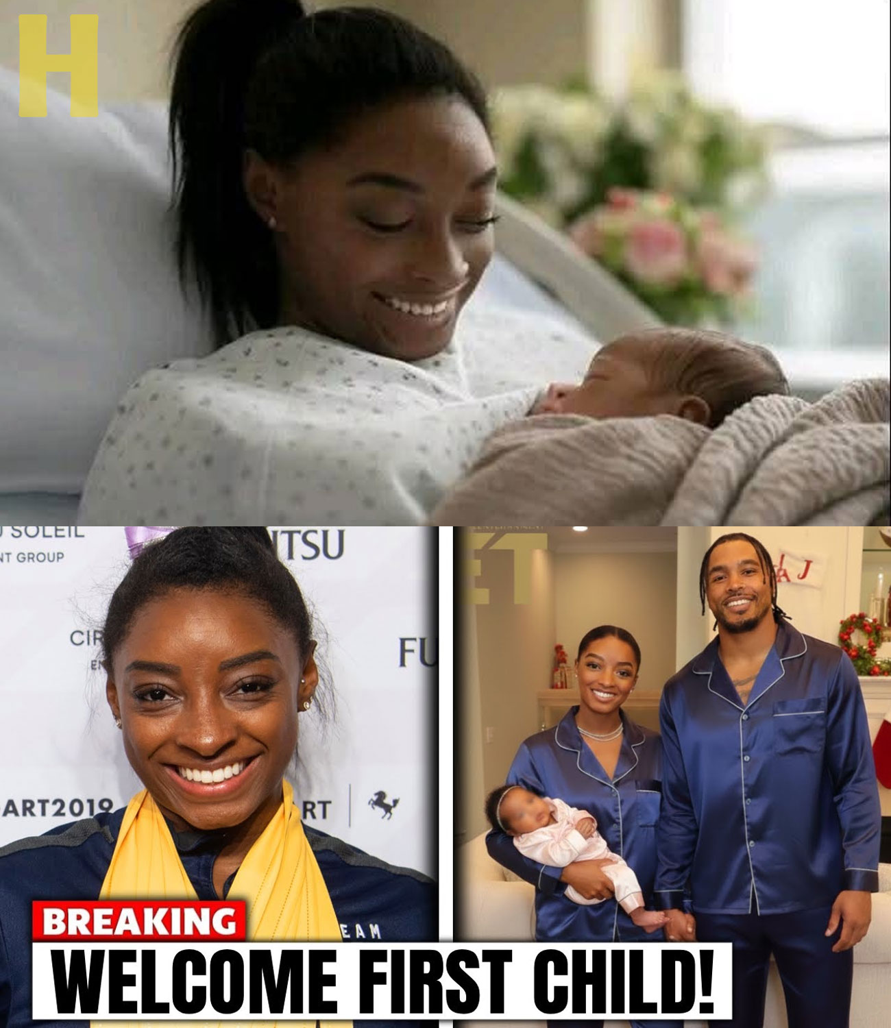 Simone Biles and Jonathan Shared Heart Melting Moment While Hanging Out With Newborn Baby Girl.