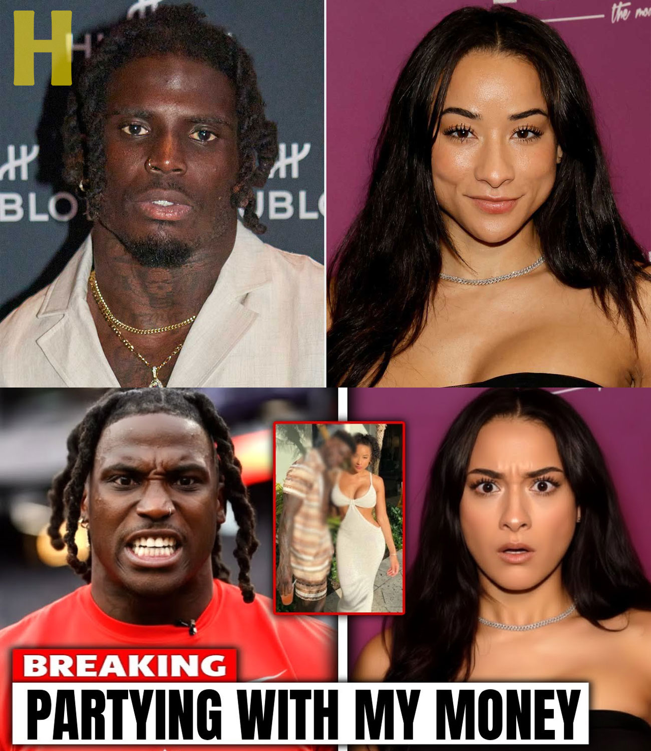 Tyreek Hill’s Ex Wife in BIG Trouble After Court Slams Her for Blowing Child Support on Parties.