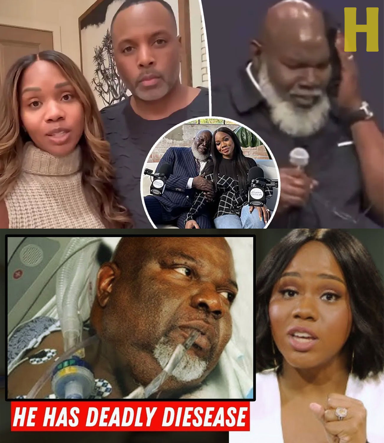 At 67, Pastor T.D Jakes’s Daughter FINALLY Break Silence After His Medical Emergency!