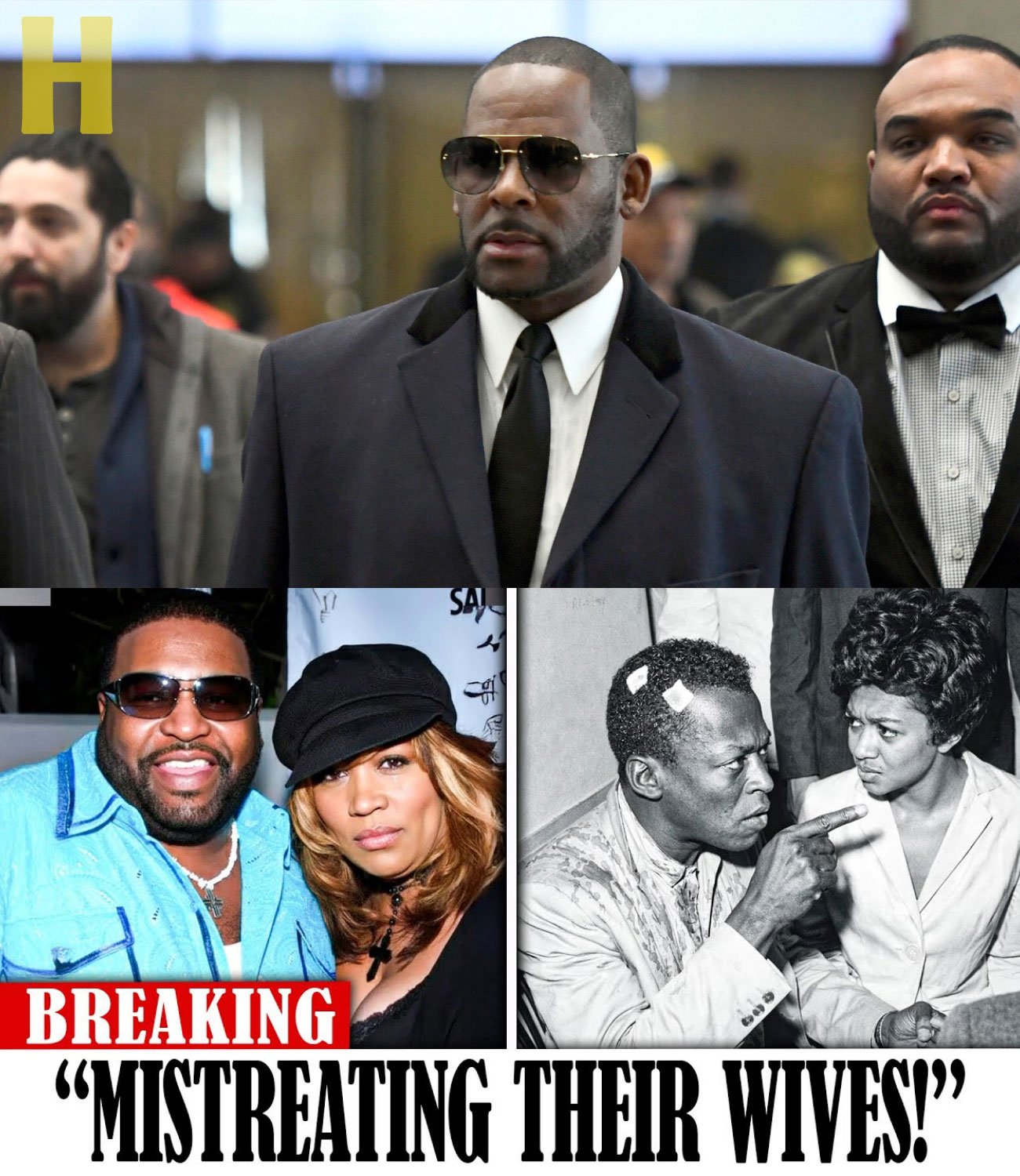 20 R&B Stars who Were Violent To Their Wives