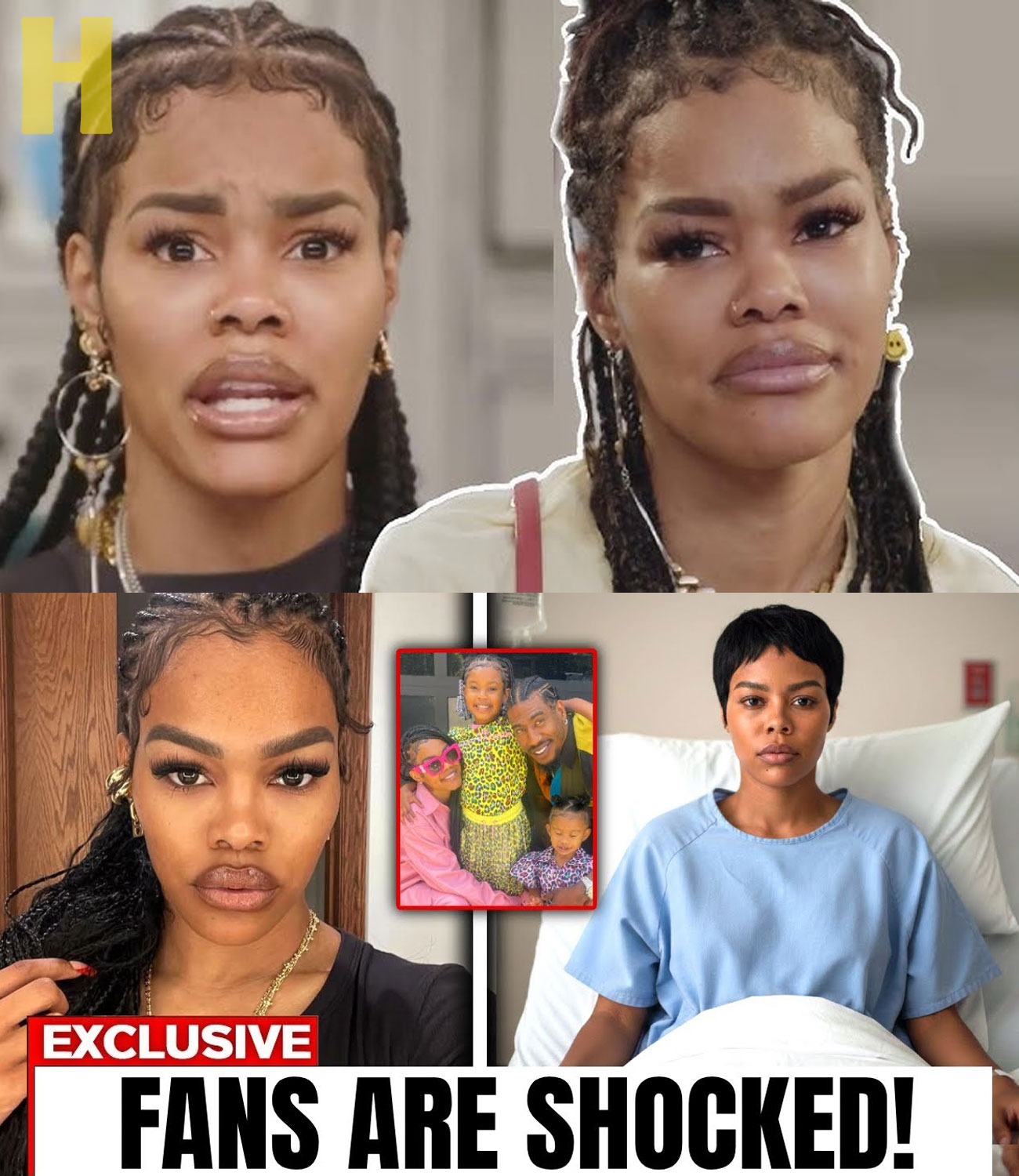 1 MINUTE AGO Fans Are PRAYING as Teyana Taylor Cries for Her Kids After Cancer Diagnosis!