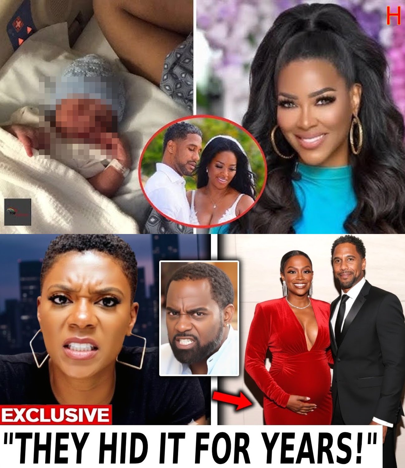 Tasha K FINALLY Confirms Kandi Burruss SECRET Baby with Kenya Moore’s Ex Husband Marc Daly