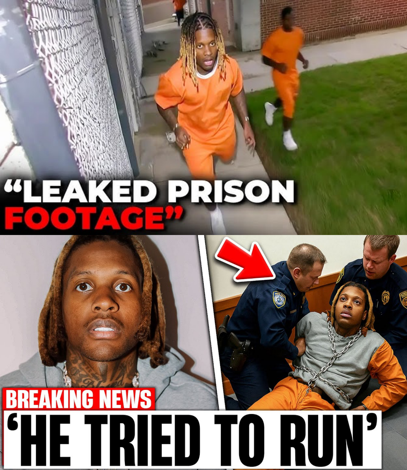 LIL DURK’S DESPERATE ATTEMPT TO ESCAPE PRISON…