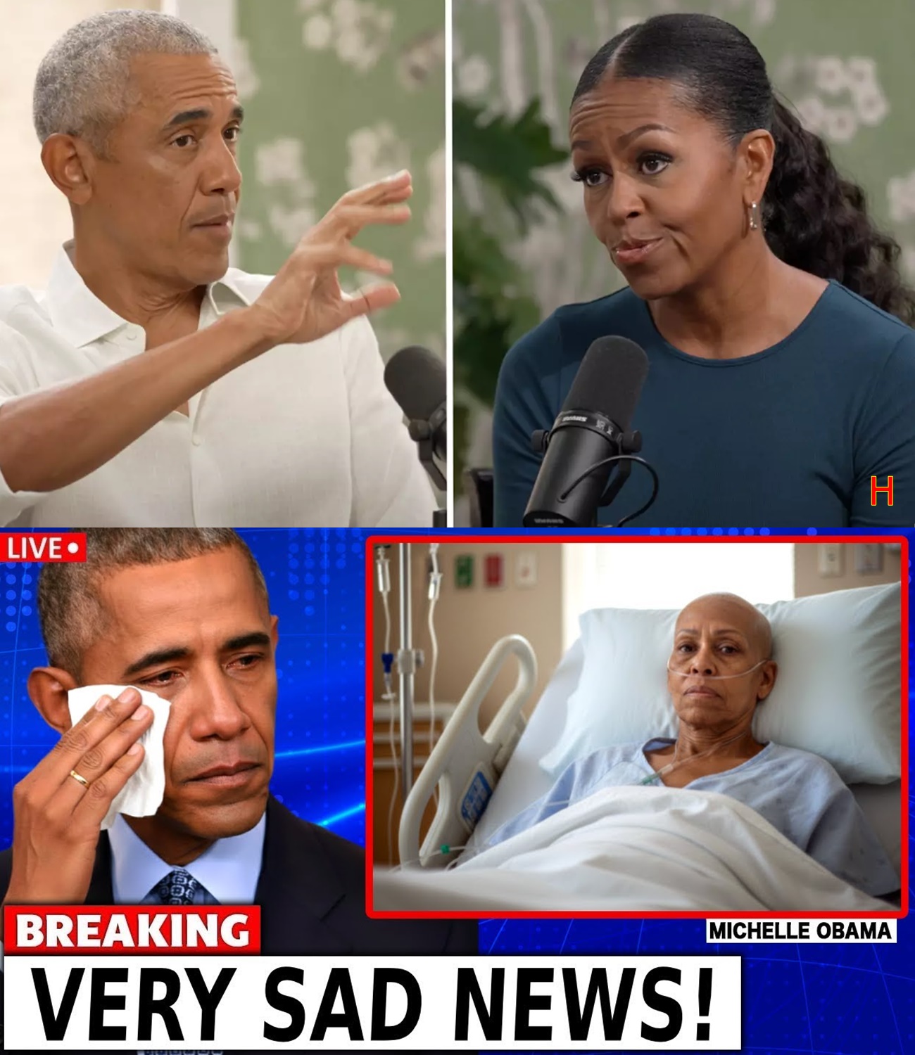 Barack Obama Touches Our Hearts With This Tearful GOODBYE To His Wife After Tragic Diagnosis