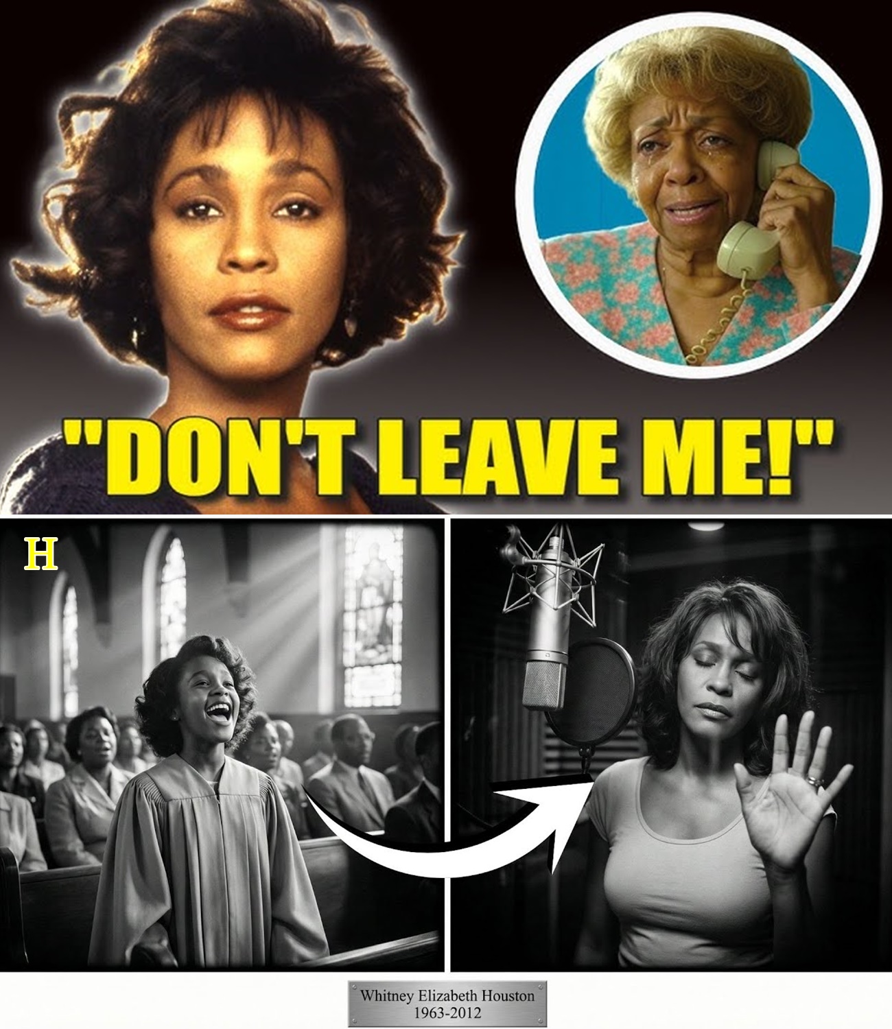 Whitney’s LAST Call to Her Mother Hours Before She Died What Cissy Heard Left Her FROZEN