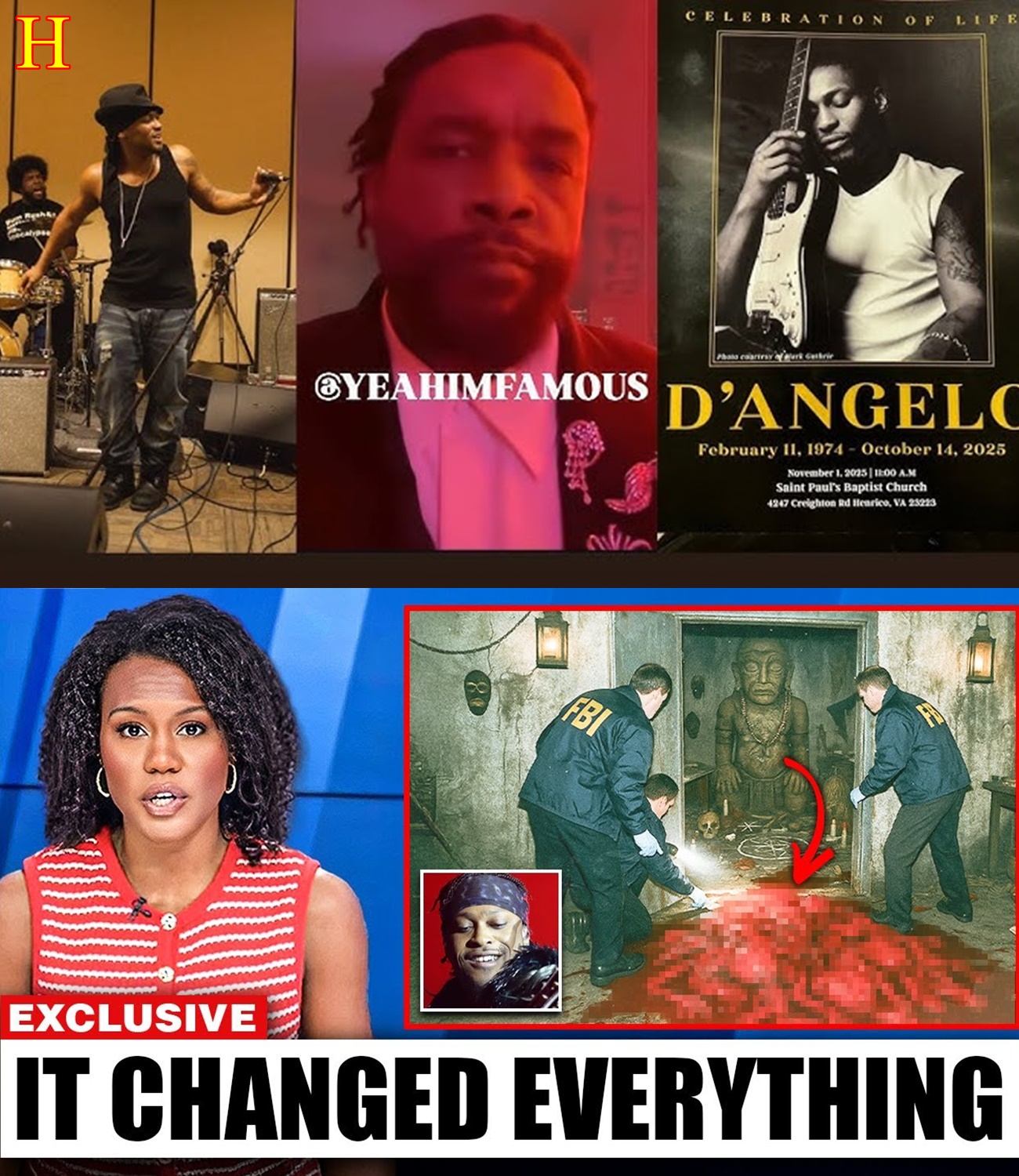 They Opened D’Angelo’s Vault After His De*th… And Everyone Froze