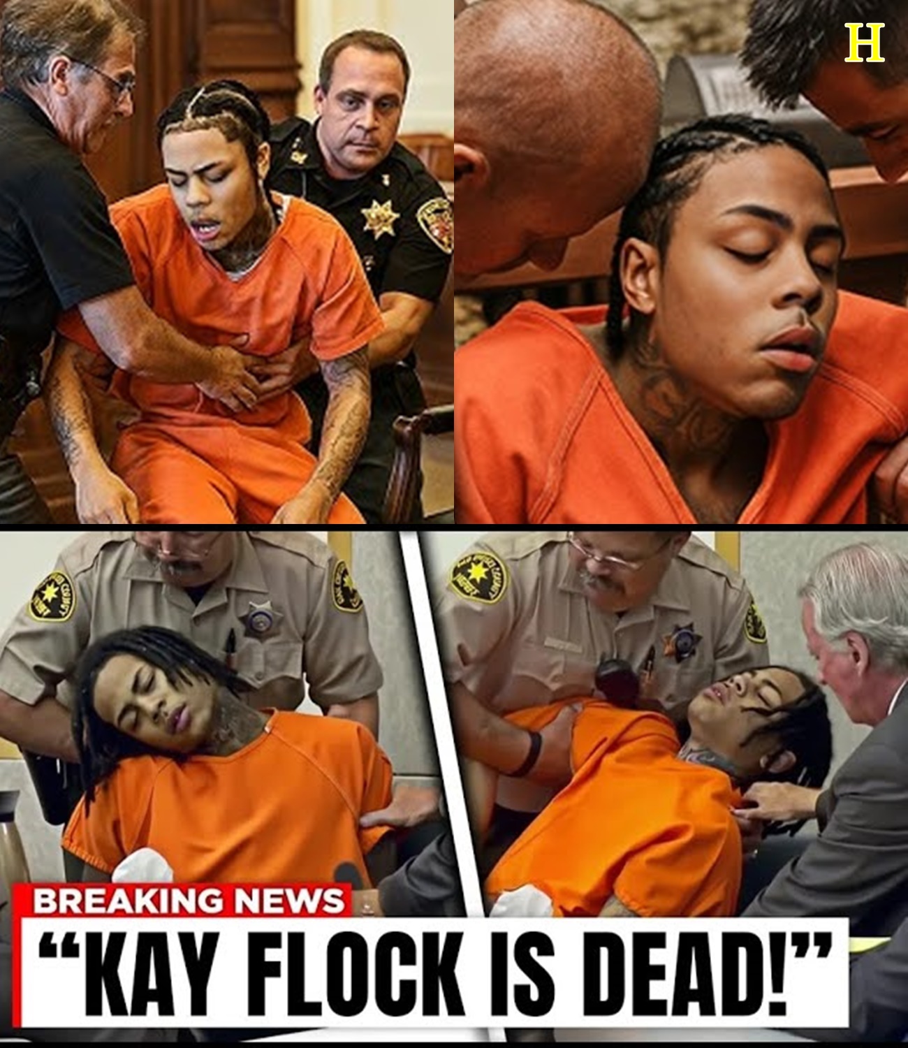 Kay Flock DIES In Court After Hearing His Sentence!