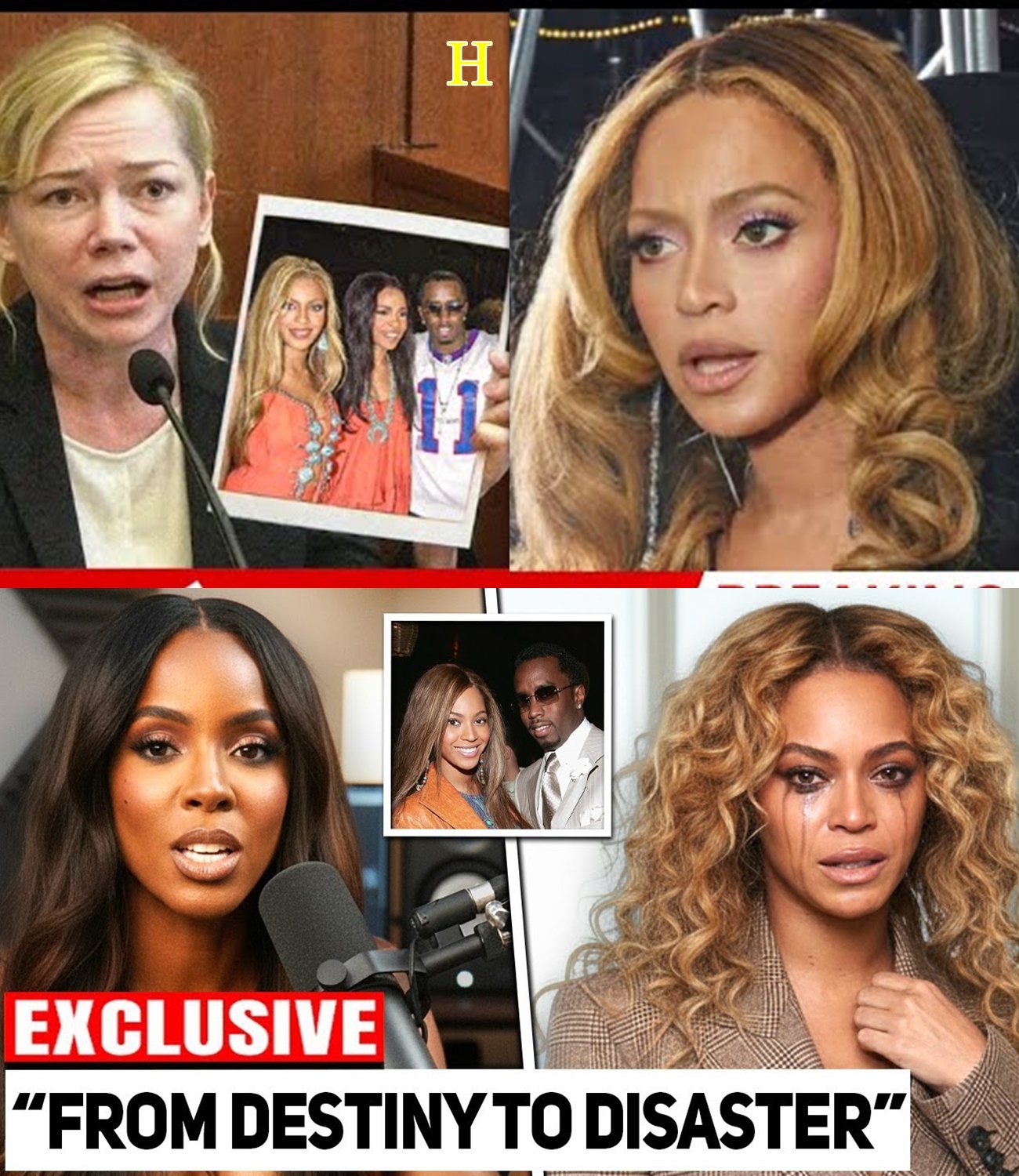 Beyoncé Caught In Diddy’s Marriage Fantasy As Destiny’s Child Truth Emerges.