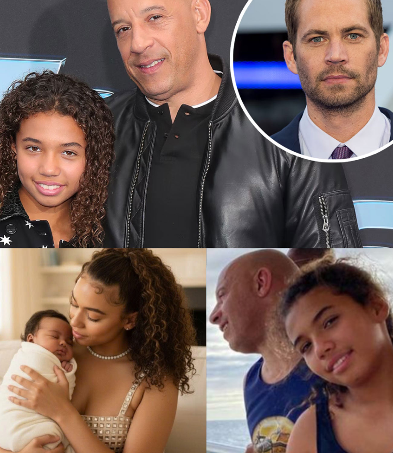 CONGRATULATIONS: Hania Riley Sinclair, Vin Diesel’s 17-year-old daughter, has given birth to her first son and has named her son after the Hollywood legend after giving birth to her son this morning. But in a “SHOCK”, the baby was born with…