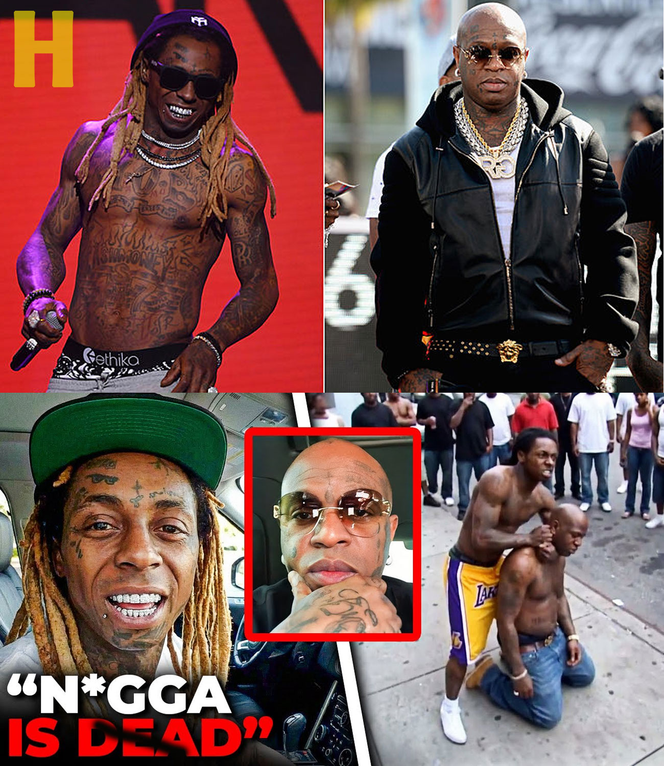Lil Wayne Leaks Chilling Last Footage Of Birdman.