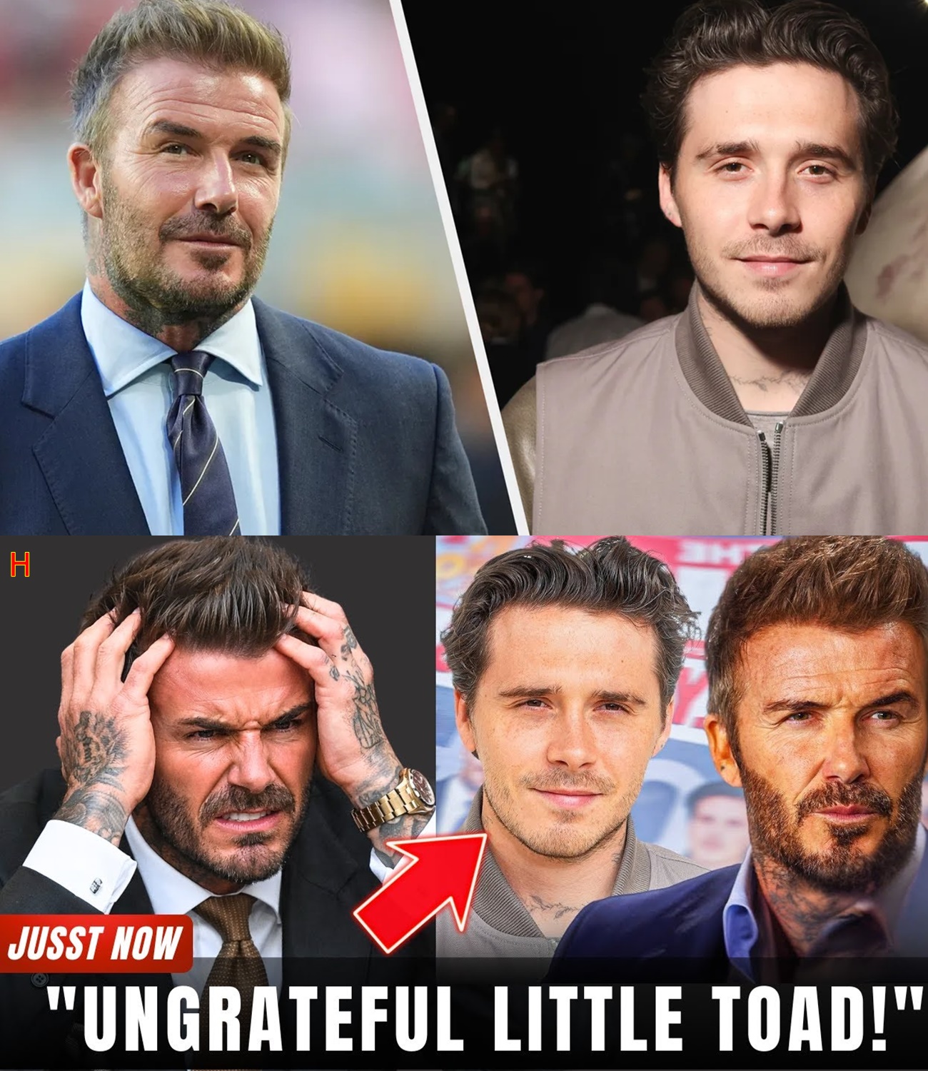 Behind the Fame: David Beckham Reveals the Tragic Family Struggle With His Son Brooklyn