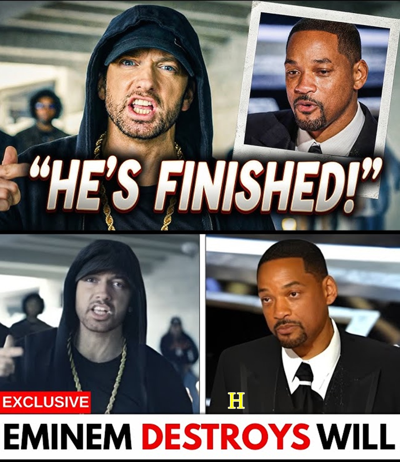 Eminem DESTROYS Will Smith After Grammy Diss (His Response Got UGLY!)