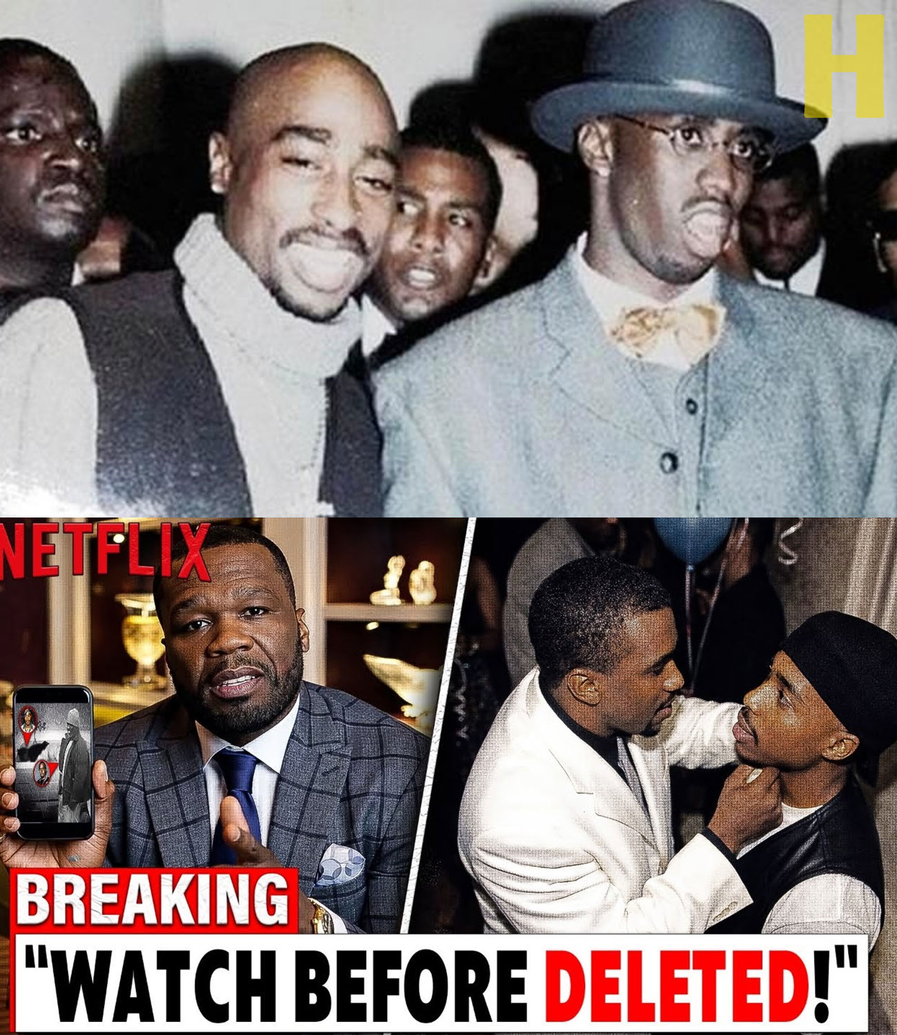 50 Cent Reveals What He Knows About Tupac — Netflix Doc Triggers Diddy Allegations