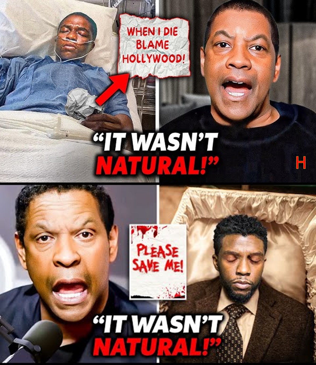 Denzel Washington Drops BOMBSHELL On Chadwick Boseman Death..