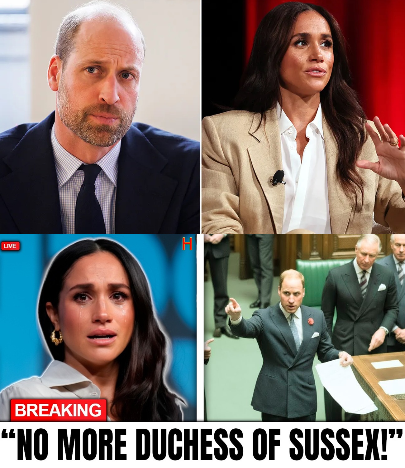 UK Parliament REVOKES Meghan’s Royal Title in Stunning Move!