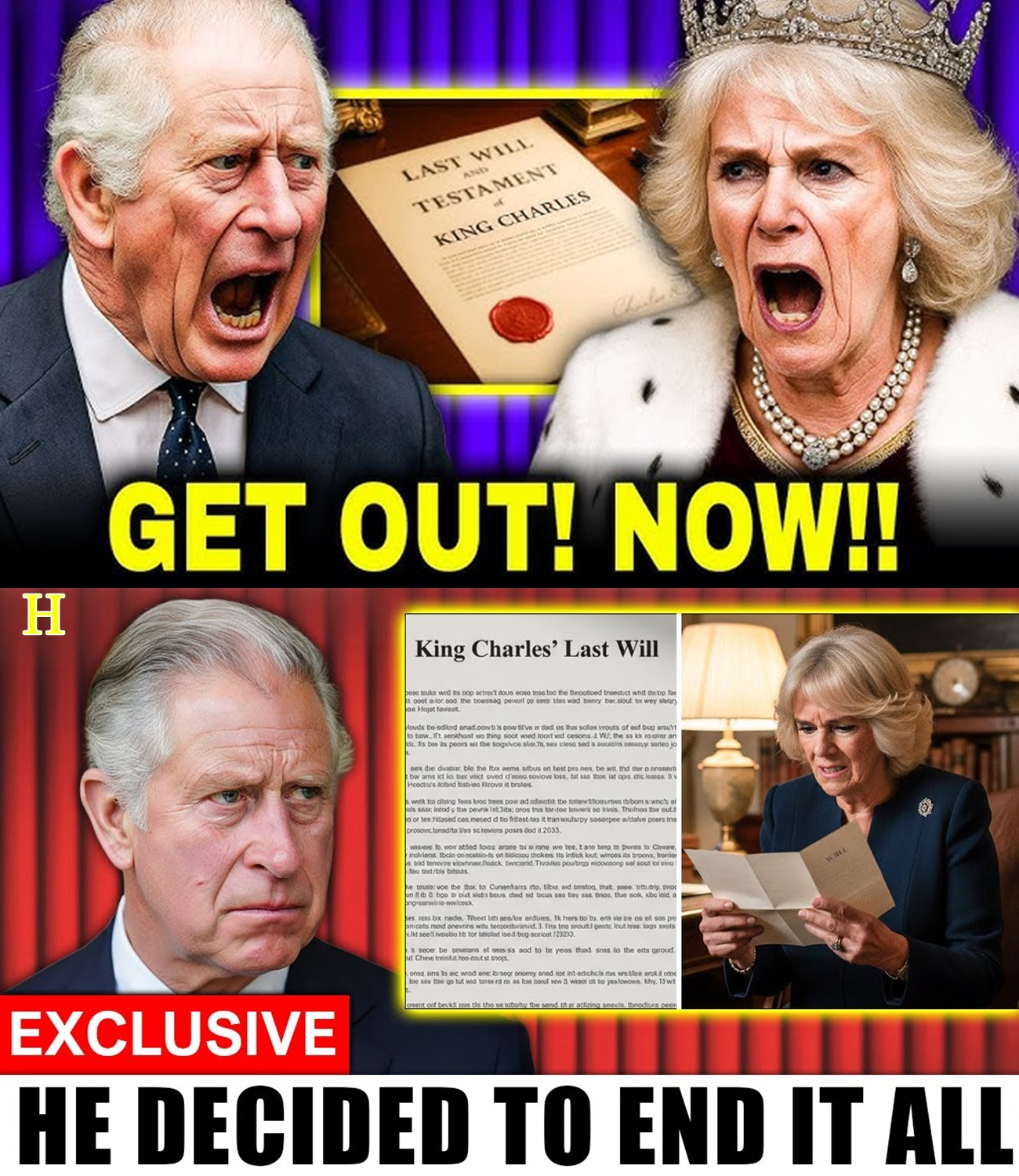 Camilla & King Charles NO LONGER TOGETHER After King’s SECRET Will Leaked …And It’s BAD!