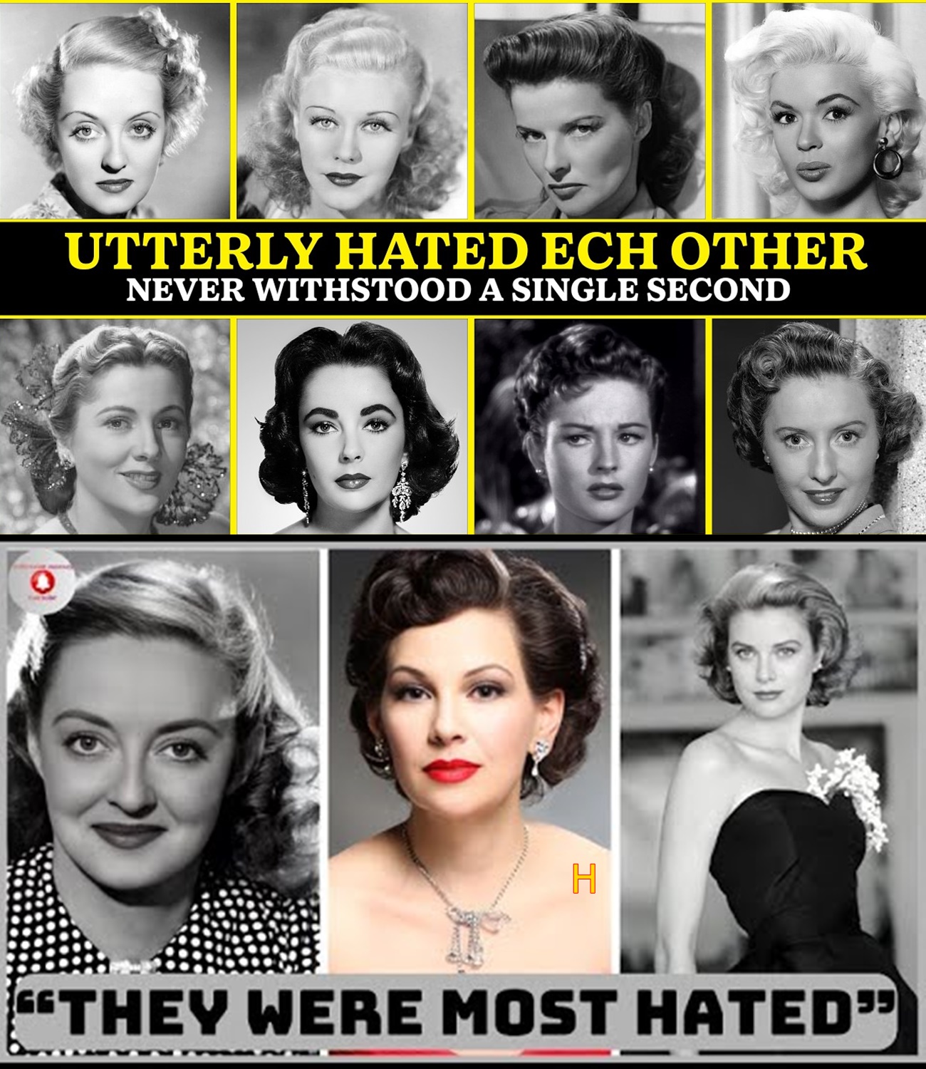 10 Classic Actresses Who Were Secretly Hated in Hollywood