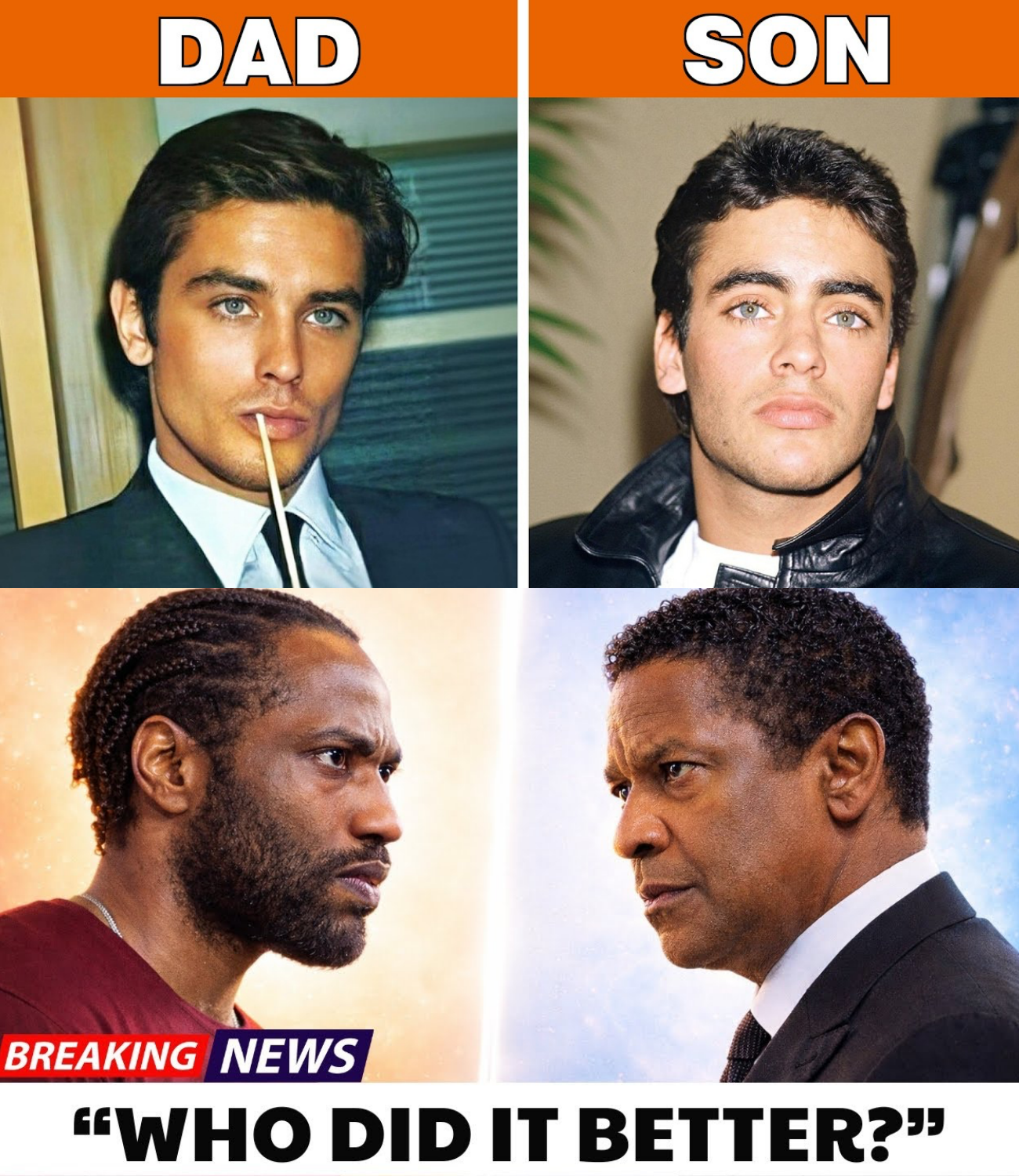 50+ Celebrity Dads & Sons at the Same Age! You Won’t Believe Their Jobs!