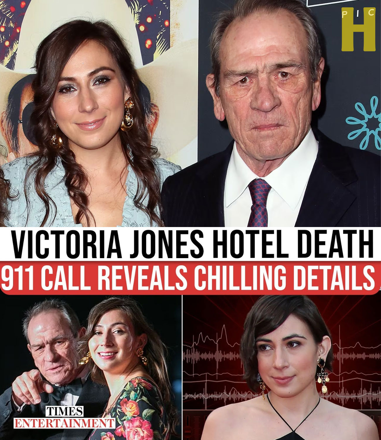 Victoria Jones Dark Truth EXPOSED: 911 Call From Tommy Lee Jones Daughter’s Hotel Room Reveals CLUES.