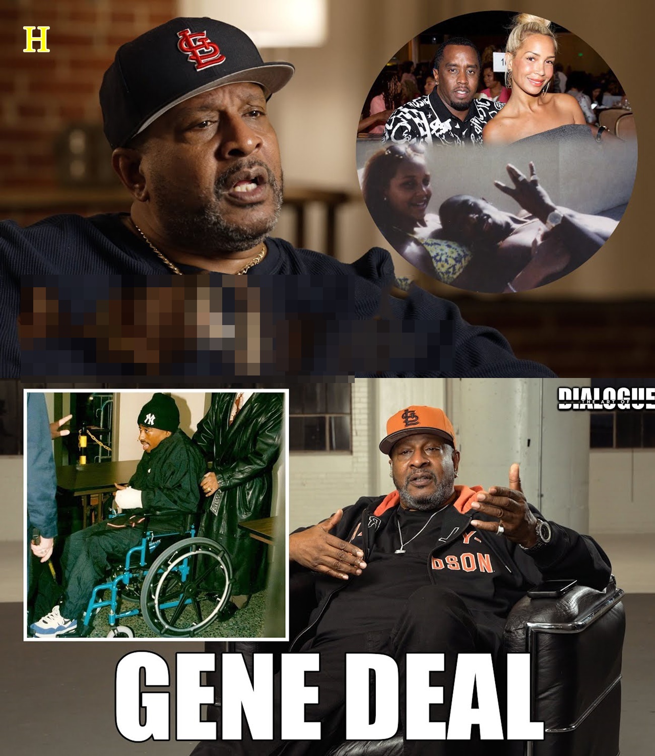 Gene Deal Reveals Diddy Knew 2Pac Would Be Shot at Quad Studios & Diddy Was There to Witness It.