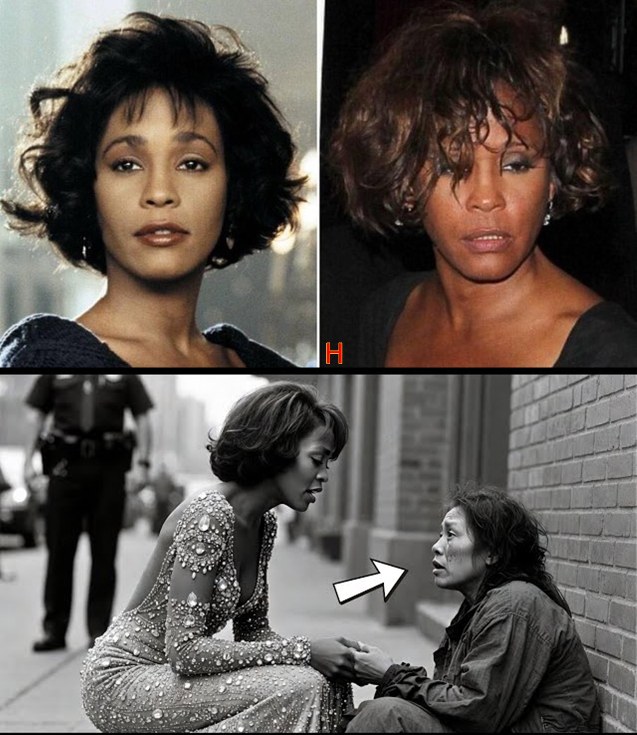 Whitney Gave Her Grammy Dress to a Homeless Woman – What Happened Next Changed Hollywood